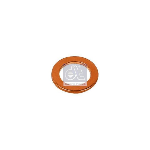 100 X Kupferdichtring Dt Spare Parts 6.20411 D:6Mm D:10Mm S:1Mm-image