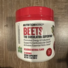 NutritionWorks Beets The Circulation Superfood Dietary Supplement Powder