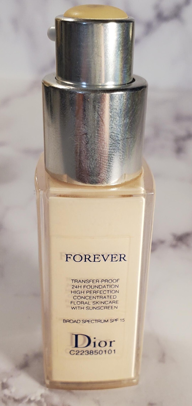Dior Forever 24H Transfer Proof Foundation Shade 00 0.67 oz New-image