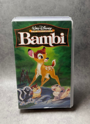 Bambi - Disney - VHS Videokassette