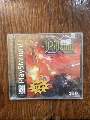 Uprising X (Sony PlayStation 1 PS1, 1998) BRAND NEW SEALED W/ SMALL CRACK