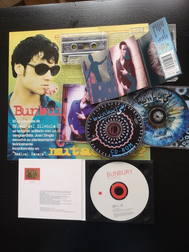 BUNBURY (Héroes del Silencio) (3cds+1casete) LOTE RADICAL SONORA+entrevista 1997 - Imagen 16 de 24
