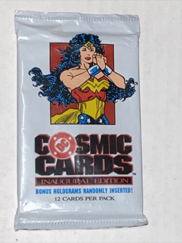 ┥1991 Impel DC Cosmic Cards Paquete Edición Inaugural - En muy buen estado - Imagen 1 de 4