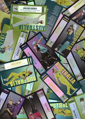 2024-25 LUXE CRICKET AUSTRALIA CARD LOT [SILVER PARALLEL CARDS] FINISH YOUR SET