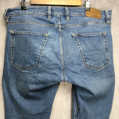 Tecovas Mens Jeans Blue 34x34 Standard 