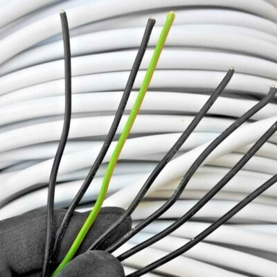 NYM-J 7x1,5 mm² / NYM-J 7x2,5 mm²  Feuchtraumkabel Mantelleitung Stromkabel