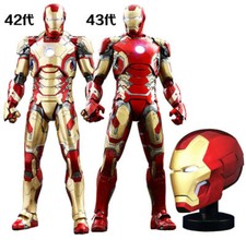 Tuta indossabile Iron Man COS Armor EVA modello bianco oggetti di scena indossabile fatta a mano