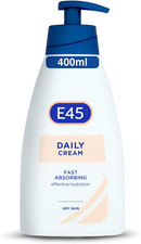 Image of E45 Daily Cream 400 ml â E45 Cream for Very Dry Skin â Sooth Dryness, Smooth