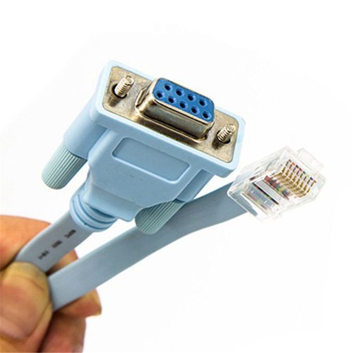 RJ45 DB9 LAN RS232 Serial Console Cable Networking Ethernet Adapter Computer - Photo 10/12