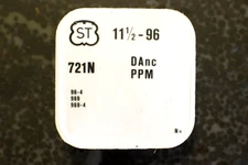 FHF ST Calibre 969 Balance Wheel & Hairspring 721N 11-1/2-96 Swiss Watch Part