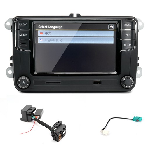 Autoradio 6,5" 17G035280 per VW Jetta Golf Passat DS RCD360 Carplay Android auto - Foto 2 di 8