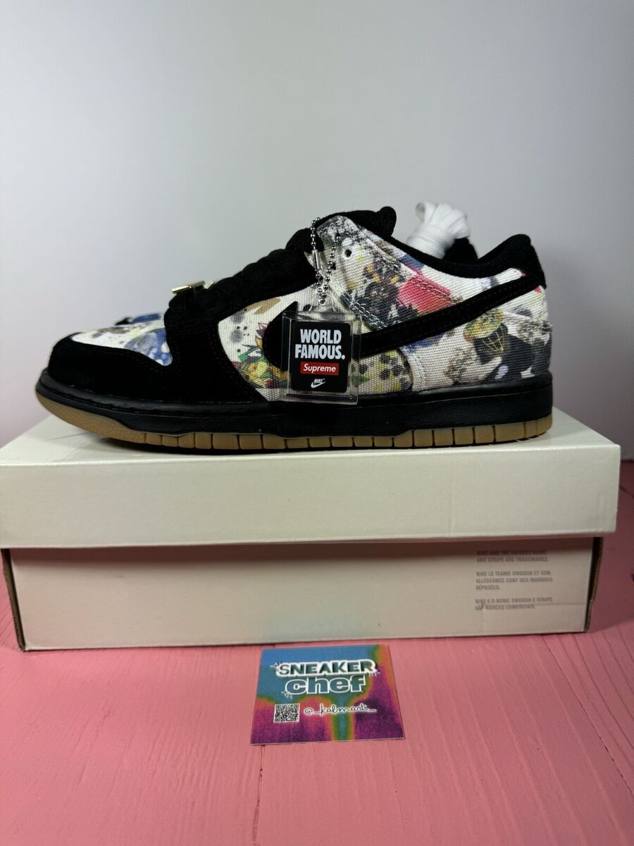 🌻 Size 6.5 - Nike SB Dunk Low x Supreme Rammellzee FD8778 🌻 Size 6.5 - Nike SB Dunk Low x Supreme Rammellzee FD8778