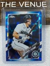 2021 Topps Chrome Update SAPPHIRE #US249 Jarred Kelenic RC Rookie Debut