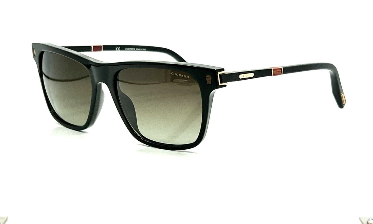 NEW CHOPARD SUNGLASSES SCH312 700P POLARIZED LENSES ,Carbon Fiber