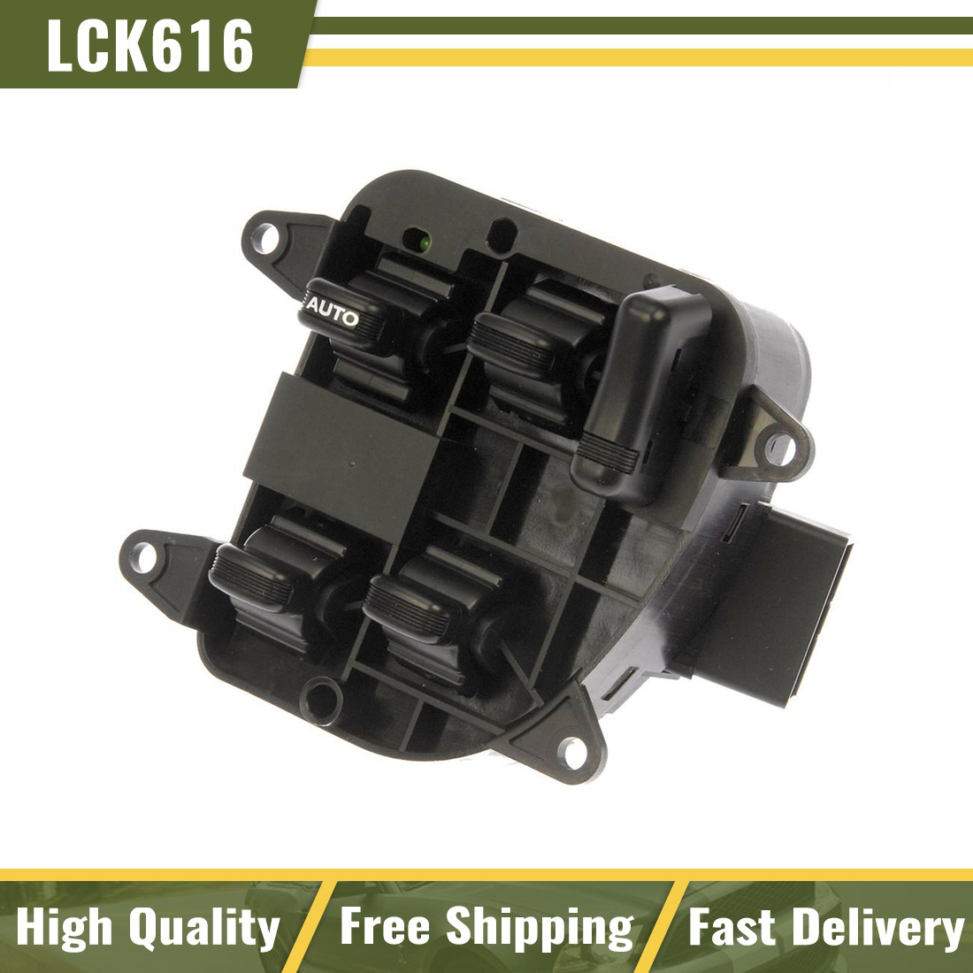 Power Window Switch Front LH Left Driver Side for 95-99 Subaru