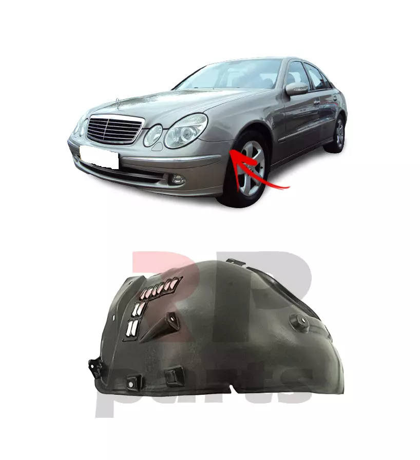 FOR MB E W211 2002 2006 NEW FRONT FENDER FRONT PART MUD GUARD