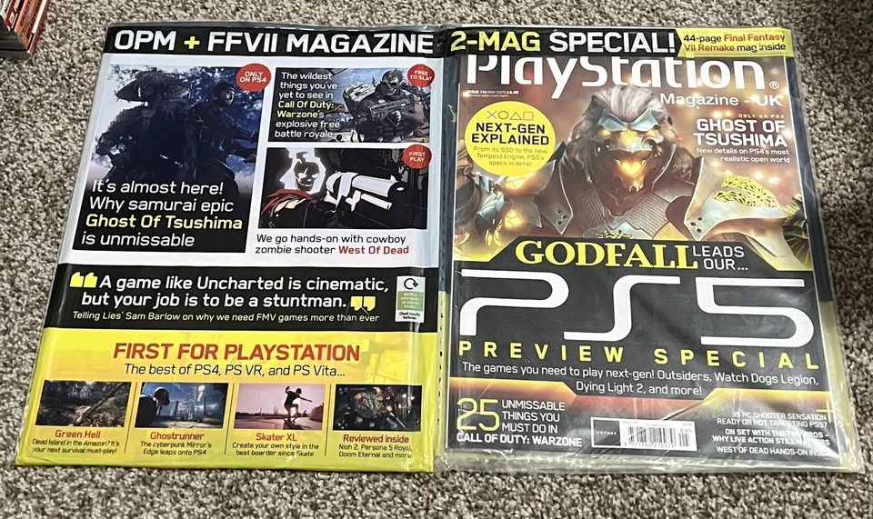 Playstation Vol 174 Official Magazine UK Final Fantasy VII REMAKE Guide May 2020 - Image 3 of 3