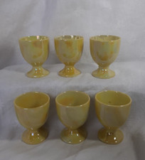 6 coquetiers en porcelaine de