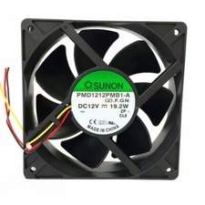 SUNON 12cm 12038 12V 19.2W PMD1212PMB1-A 3-wire double ball inverter fan