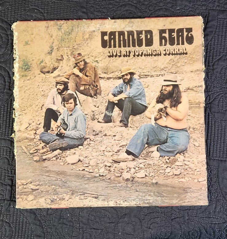 Canned Heat Live At Topanga Corral 1970 Wand Records Vinyl Album