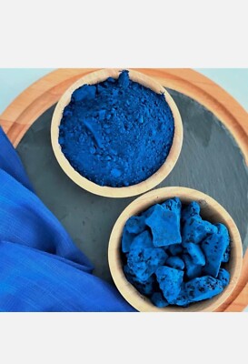 Pierre De Nila Bleue Naturelle - 50g, Gommage Corporel Bio Pour Tous Types De Peau