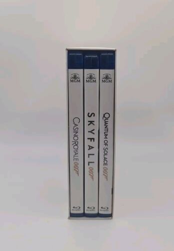 Daniel Craig Collection Blu-ray Boxset - James Bond 007 3 Movie Set | Reg Free - Picture 2 of 9