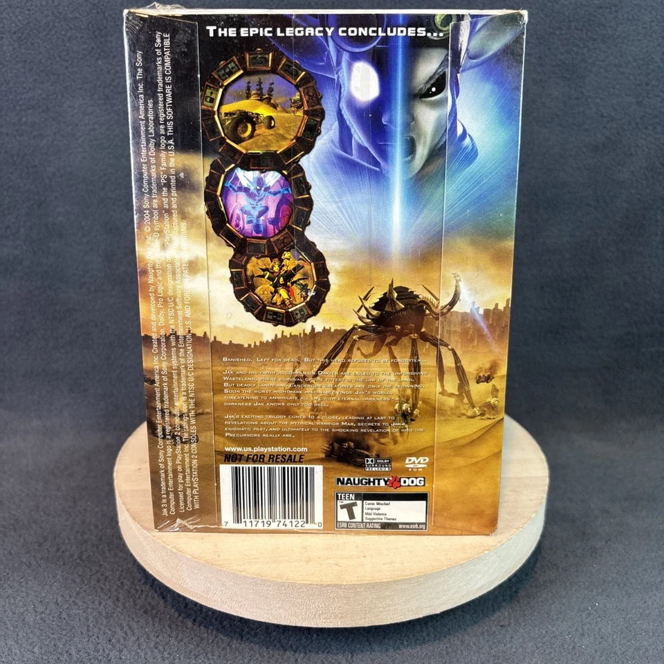 PlayStation 2 - Jak 3 [Demo Disc] - New/Sealed - Image 4 of 4