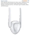 2026 Upgraded WiFi Extender for Home, Up to 18000Sq.ft Long Range 