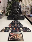Vtg Star Wars Darth Vader’s Collector Case Complete Action Figures 1980 Kenner