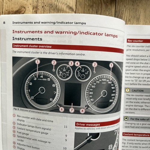 08-12 AUDI A3 SPORTBACK OWNERS HANDBOOK MANUAL AND WALLET 2012 Ref18531 - Picture 4 of 24
