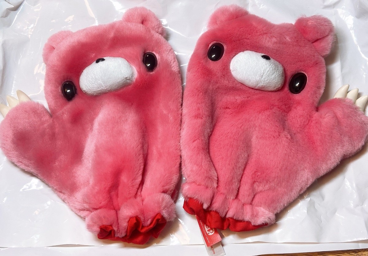 GLOOMY MITTENS ピンク グルーミー 手袋 マスコット GLOOMY MITTENS ピンク グルーミー 手袋 マスコット Gloomy Bear