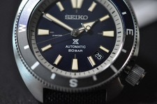 SEIKO PROSPEX SRPG15K1 SRPG15 "LAND TORTOISE" BLUE AUTOMATIC WATCH 10