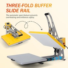 16"x 24" Heat Press Machine Auto Open Digital Transfer Sublimation DIY T-shirt