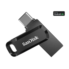 SanDisk 256GB Ultra Dual Drive Go USB Type-C Flash Drive, Black- SDDDC3-256G-G46