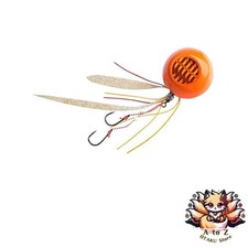 NEW Major Craft Metal Jig Tai Chisel 130g TM-130/#1 ORANGE/ORANGE