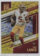 2022 Panini Donruss Elite Yellow 13/75 Trey Lance #98 1h39