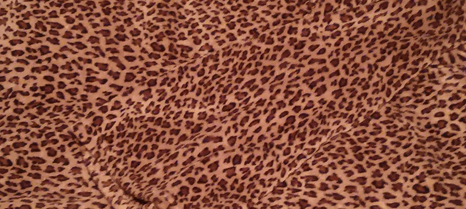 leopard cheetah Print Snuggie Blanket Xl - Image 2 of 4