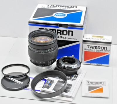 Tamron Adaptall 2 / Canon FD: 28-200mm f/3,8-5,6, sehr gut!