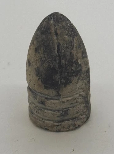 Civil War .58 Caliber 3-Ring Minie Ball Bullet Dug Relic Union Army