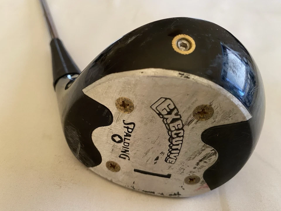 Spalding Executive Driver Regular Steel Shaft Spalding Grip Carbon Graphite Head - Image 3 of 4
