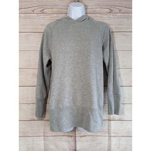 UNDERCOVER MODA INTERNATIONAL VICTORIAS SECRET TUNICA CON CAPPUCCIO FELPA GRIGIO SMALL