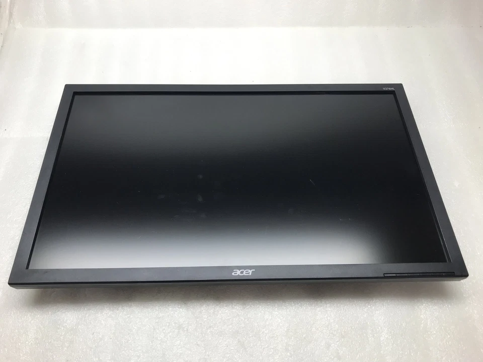 Acer V276HL bmd 27" Widescreen LED-Backlit LCD Monitor No cables No Stand Tested - Image 2 of 4