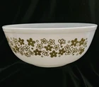 Pyrex Vintage Spring Blossom (Crazy Daisy) Mixing Bowl  #404  4qt