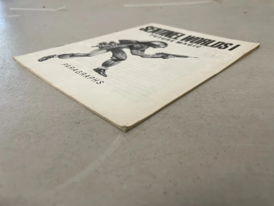 Sentinel Worlds I Future Magic C64 Commodore 64 Manual - Image 4 of 4