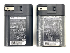 LOT Of 2 Genuine Dell 24W AC Adapter Charger Plug Model HA24NM130