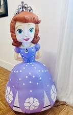 Princess Inflatable Yard Decoration, Purple/W...