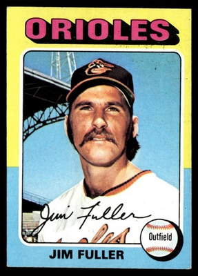 #ad 1975 Topps Mini Jim Fuller Baltimore Orioles #594 $0.99
