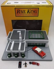 MTH 30-9101 O Gauge Sinclair Assembled Operating Gas Station EX/Box