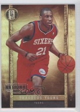 2011-12 Panini Gold Standard National VIP 4/5 Thaddeus Young #152 b9u