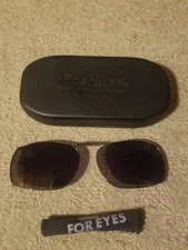 Polar Eyes Premium Polarized Sunwear Clip-On Sunglasses w/ Hard Case